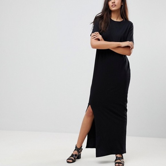 tall maxi shirt dress